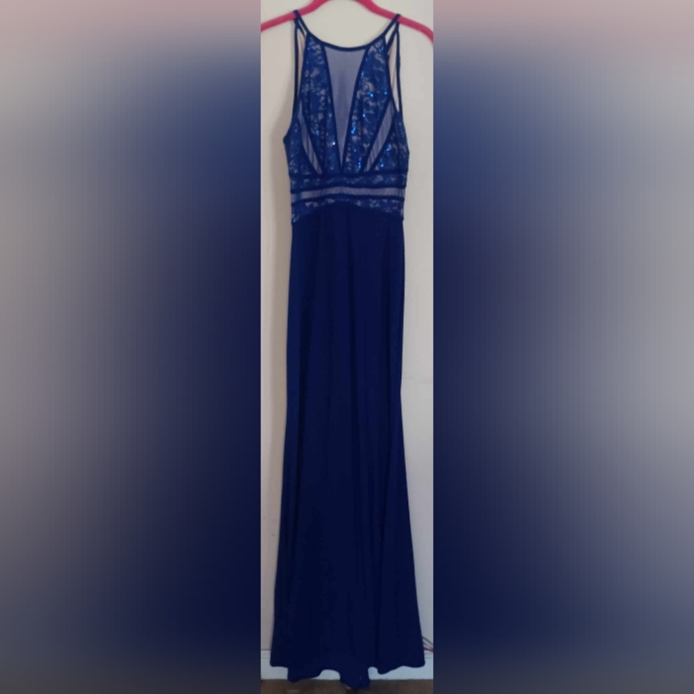 Morgan & Co. Blue Formal Dress. Juniors Size 3 / 4